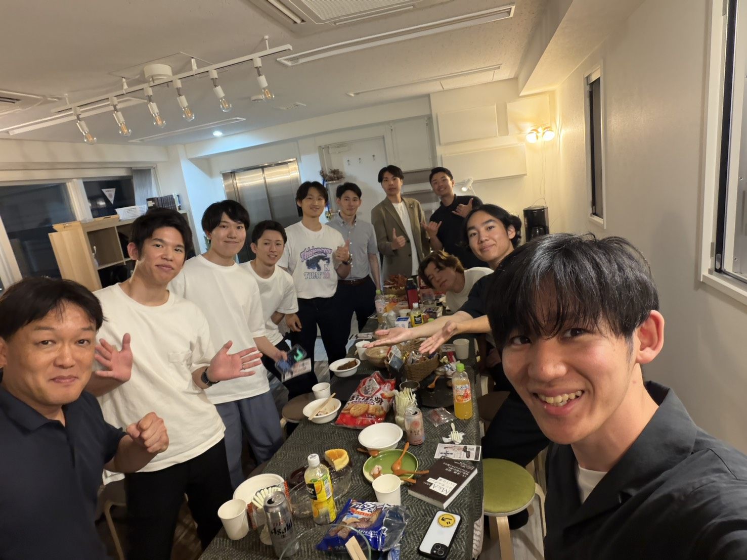 福田宗就氏をお招きした食事会