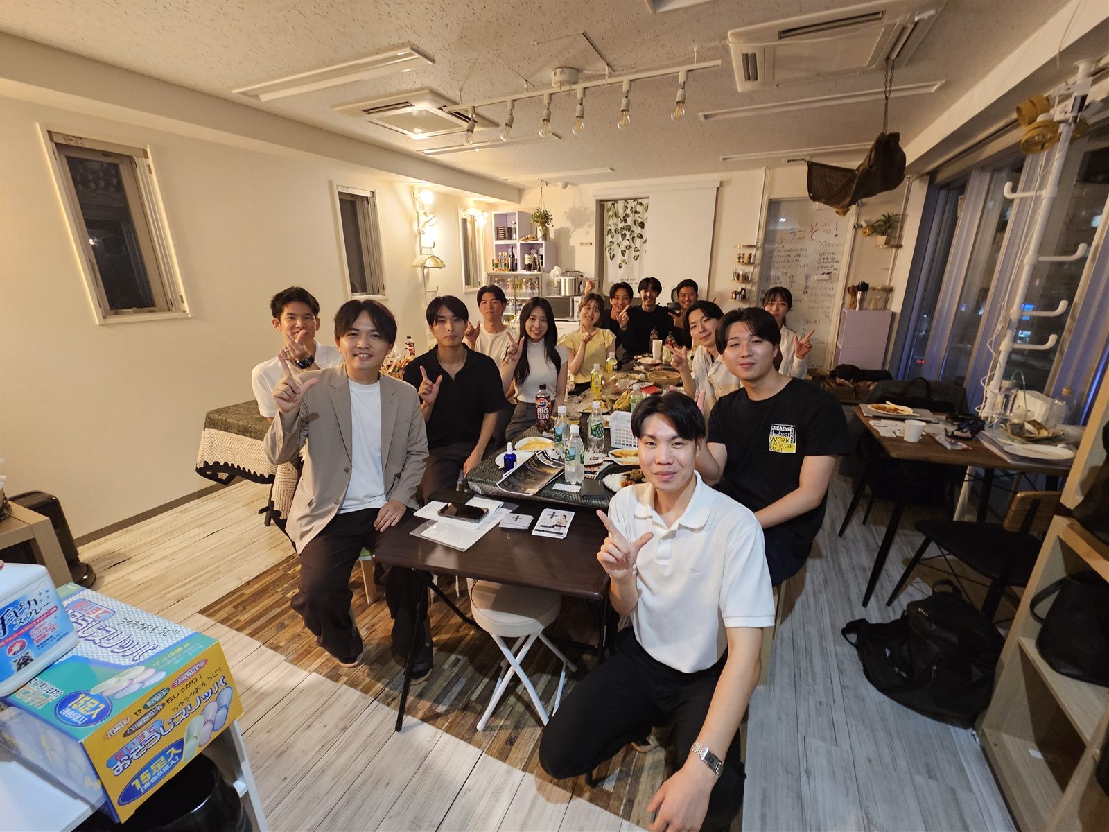 花高陵氏をお招きした食事会
